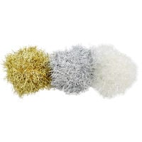 Tinsel Style Craft Yarn - 3 Pack