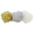 Tinsel Style Craft Yarn - 3 Pack image number 1