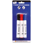 Chunky Dry-Wipe Board Markers: Pack of 3 image number 1