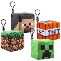 Minecraft Plush Clip-on: Assorted