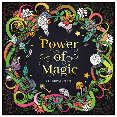 Power of Magic Colouring Book image number 1