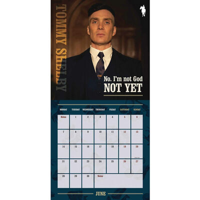 The Official Peaky Blinders 2021 Square Calendar image number 2