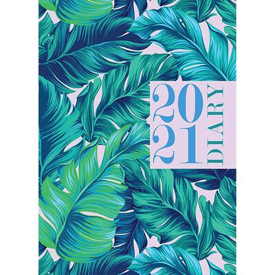 A5 Fern 2021 Day a Page Diary image number 1