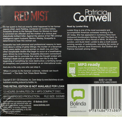 Red Mist: MP3 CD image number 2