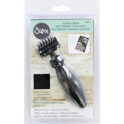 Sizzix die brush and foam pad image number 1