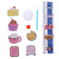 Make Your Own Cute Food Diamond Art Stickers