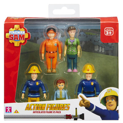 Fireman Sam Action Figures: Pack of 5 image number 3