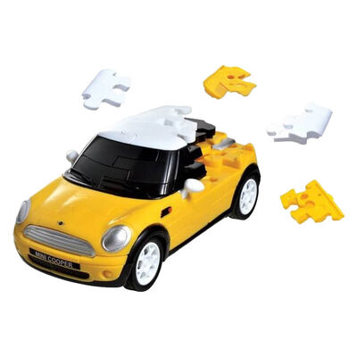 Mini Cooper Solid 64 Piece 3D Jigsaw Puzzle image number 2