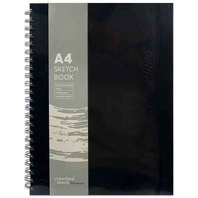 Crawford & Black Premium A4 Sketch Book image number 1