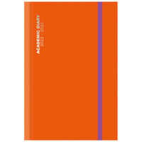 A4 Orange Contrast 2022-2023 Day a Page Academic Diary