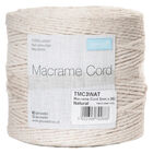 Trimits: Natural Cotton Macrame Cord 262m x 3mm image number 1