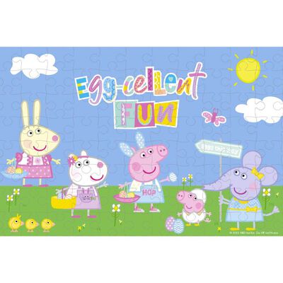 Peppa Pig Easter 100 Piece Jigsaw Puzzle image number 2