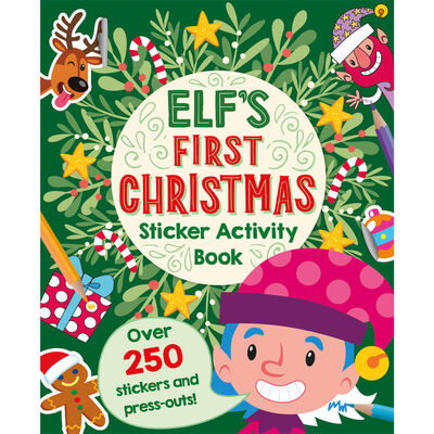 Elf's First Christmas Sticker Activity Book image number 1