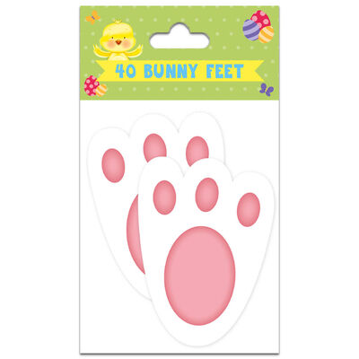 Easter Bunny Feet: Pack of 40 image number 1