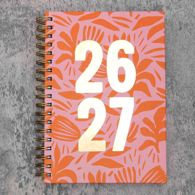 B5 Mid-Year 26-27 Diary: Floral image number 4
