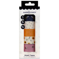 Spring Bee Washi Tape: Pack of 5