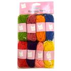 Assorted Knitting Yarn: Pack of 8 image number 1