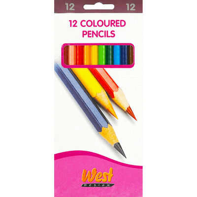 Colour Pencils - 12 Pack image number 1
