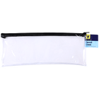 Works Essentials Clear 30cm Pencil Case image number 1