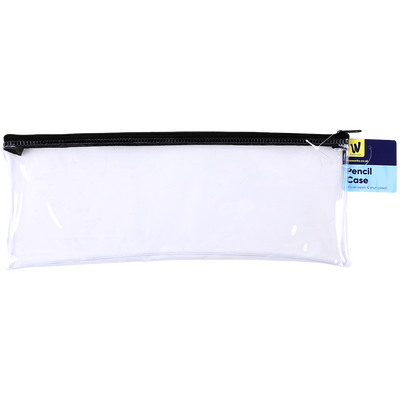 Works Essentials Clear 30cm Pencil Case image number 1