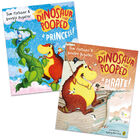 The Dinosaur that Pooped a Pirate & The Dinosaur that Pooped a Princess Book Bundle image number 1