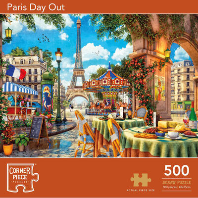 Paris Day Out 500 Piece Jigsaw Puzzle image number 1