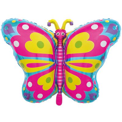 Butterfly Super Shape Helium Balloon image number 1