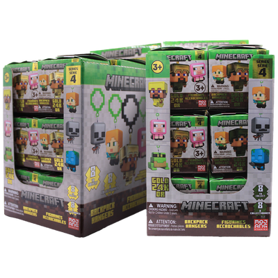 Minecraft Series 4 Backpack Hangers Blind Box image number 3