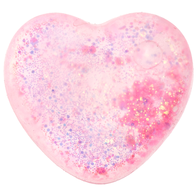 Glitter Heart Squishies: Assorted image number 2