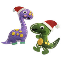 Christmas Felt Sewing Kit: Dinosaur
