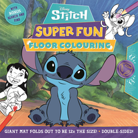 Disney Stitch: Super Fun Floor Colouring