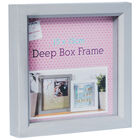 Grey Deep Box Frame: 15cm x 15cm image number 1