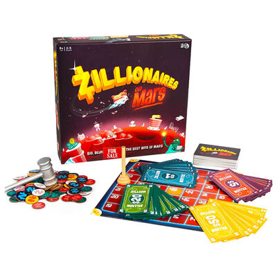 Zillionaires on Mars Board Game image number 2