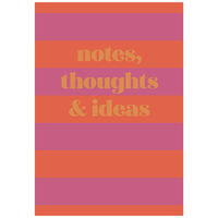 B5 Flexi Notes, Thoughts & Ideas Notebook
