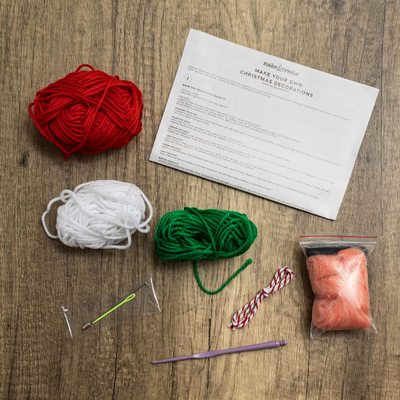 Make Your Own Christmas Crochet Pigs in Blankets: Pack of 3 image number 2