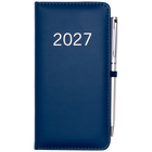 Slim Week to View Diary 2027 with Pen: Assorted image number 1
