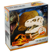 Jurassic World Dominion T-Rex Skull Dig Kit