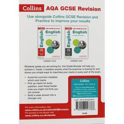 AQA GCSE Grade Booster: English Language & Literature image number 3