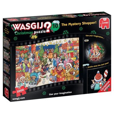Wasgij 10 The Mystery Shopper 1000 Piece Jigsaw Puzzle image number 1