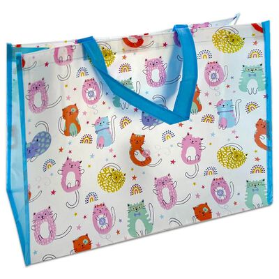 Cute Companions Cat Reusable Shopping Bag image number 1