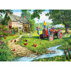 Fun on the Farm 500 Piece Jigsaw Puzzle image number 2