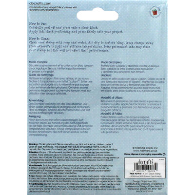 At Home with Santa Sentiments Clear Stamp Set image number 3