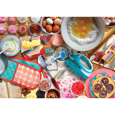 The Baker&rsquo;s Bench 500 Piece Jigsaw Puzzle image number 2