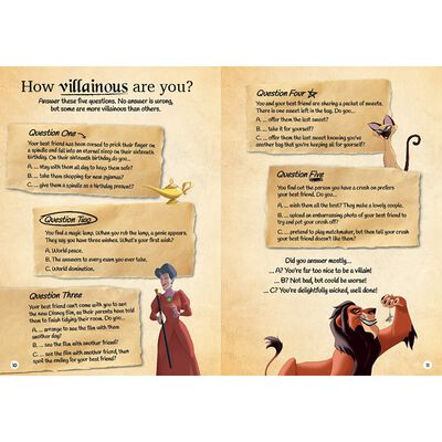 Disney Villains Delightfully Devious Activity Journal image number 3