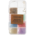 Make Your Own Beaded Pastel Bracelet Kit image number 1