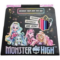 Decorate your own Monster High Tote Bag