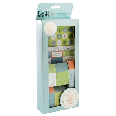 Winter Woodland Village Advent Calendar image number 1