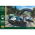 The Race Day 500 Piece Jigsaw Puzzle image number 1