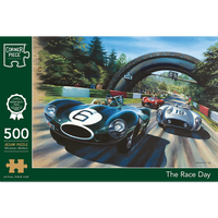 The Race Day 500 Piece Jigsaw Puzzle