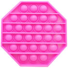 Pop ‘N’ Flip Bubble Popping Fidget Game: Assorted Glitter Octagon image number 4